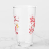 クリスマスビールサンタのためのほとんどのすばらしい時間 タンブラーグラス (左)
