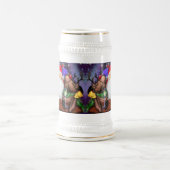 クリスマスビールスタインギフトサンタトインデアおもしろい ビールジョッキ (中央)