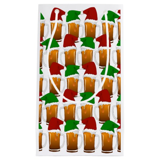 クリスマスビール応援 スモールペーパーバッグ (正面)