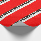 クリスマスピアノ ラッピングペーパー (角)