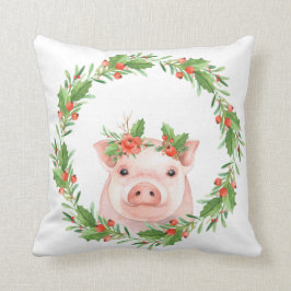 クリスマスピギー枕 クッション