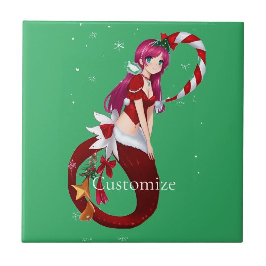 クリスマスピクシーMermaid Thunder_Cove タイル (正面)