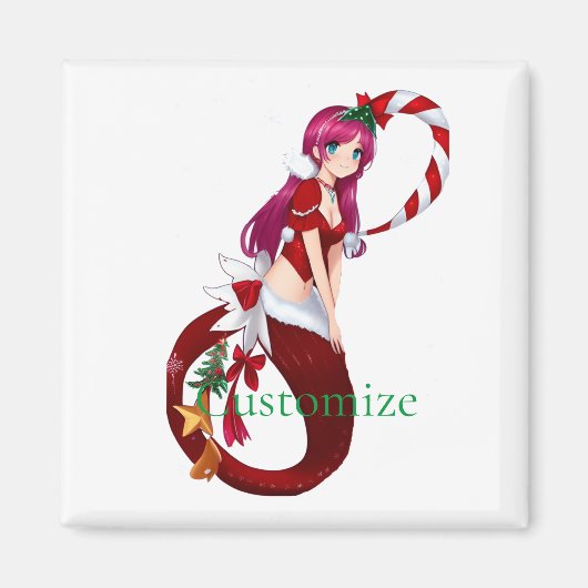 クリスマスピクシーMermaid Thunder_Cove マグネット (正面)