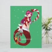 クリスマスピクシーMermaid Thunder_Cove 招待状 (スタンド正面)