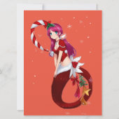 クリスマスピクシーMermaid Thunder_Cove 招待状 (裏面)