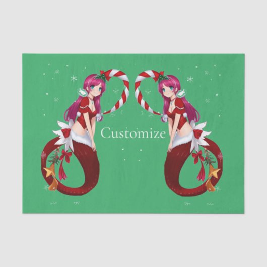 クリスマスピクシーMermaid Thunder_Cove 薄葉紙 (正面)