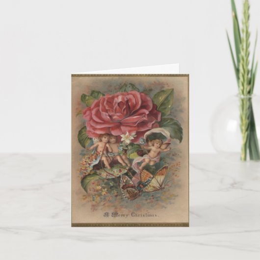 クリスマスピクセルがクリスマスカードを送信 シーズンカード (正面)