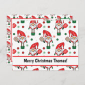 クリスマスピクルボールはがき ポストカード (正面/裏面)