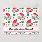 クリスマスピクルボールはがき ポストカード (正面)