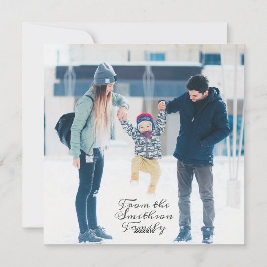 クリスマスピグキュートピグレットボウリース水玉模様 シーズンカード (裏面)