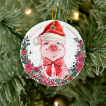 クリスマスピグキュートピグレットリース初めてのクリスマス