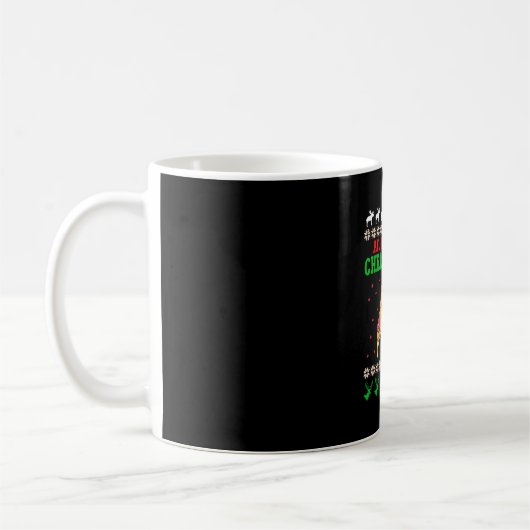 クリスマスピザを食べたいもの コーヒーマグカップ (左)