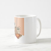 クリスマスピザ コーヒーマグカップ (正面右)