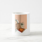 クリスマスピザ コーヒーマグカップ (中央)