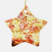 クリスマスピザ セラミックオーナメント (正面)