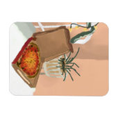 クリスマスピザ マグネット (横)