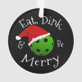 クリスマスピックボールことわざ オーナメント (裏面)