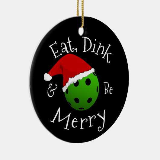 クリスマスピックボールことわざ セラミックオーナメント (右)