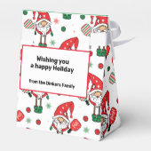 クリスマスピックボールサンタテントビーフボックス フェイバーボックス (裏面サイド)