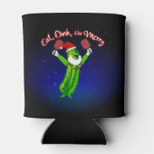 クリスマスピックボールサンタハットピックル 缶クーラー (裏面)