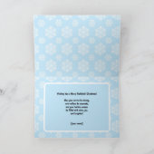 クリスマスピックボールサンタ シーズンカード (内部)