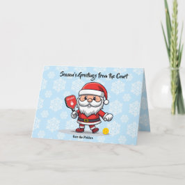 クリスマスピックボールサンタ シーズンカード