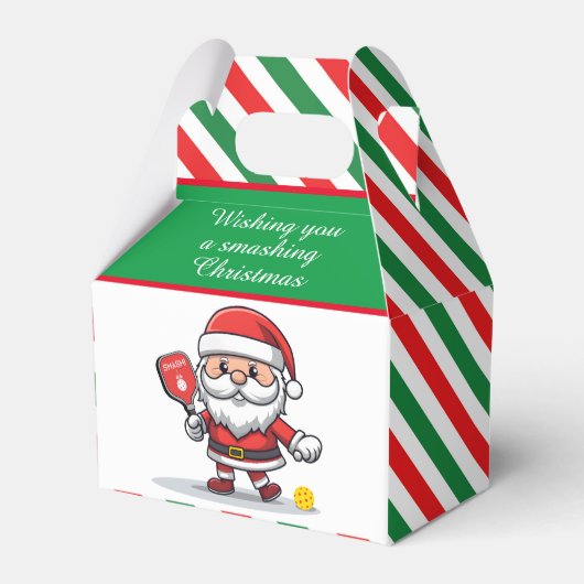 クリスマスピックボールサンタ フェイバーボックス (正面サイド)