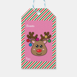 クリスマスピックボールトインデナーギフトラベル ギフトタグ