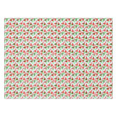 クリスマスピックボールレッドグリーンパドルボールX-Mas テーブルクロス (正面(横))