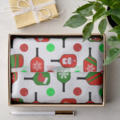 クリスマスピックボールレッドグリーンパドルボールX-Mas 薄葉紙