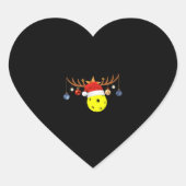 クリスマスピックボール0 ハートシール (正面)