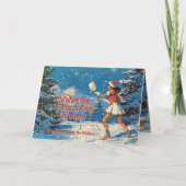 クリスマスピックボール カード (正面)