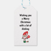 クリスマスピックボール ギフトタグ (裏面)