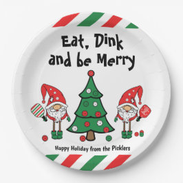 クリスマスピックボール ペーパープレート