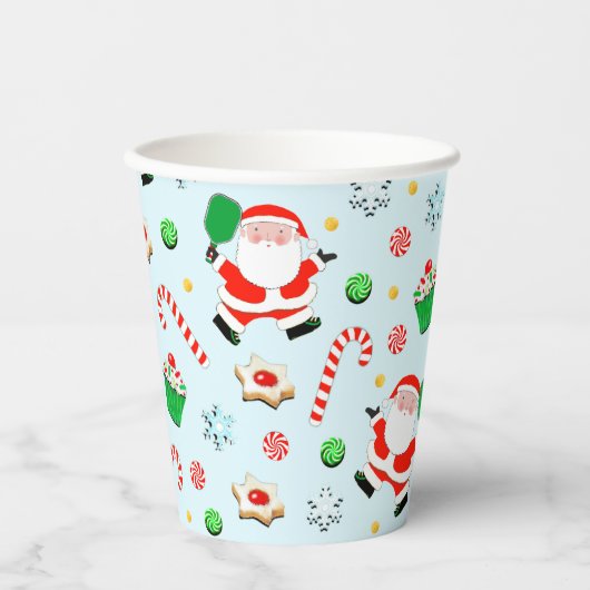 クリスマスピックルボールホリデー 紙コップ (正面)