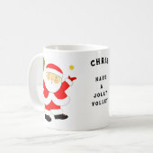 クリスマスピックルボール コーヒーマグカップ (正面左)