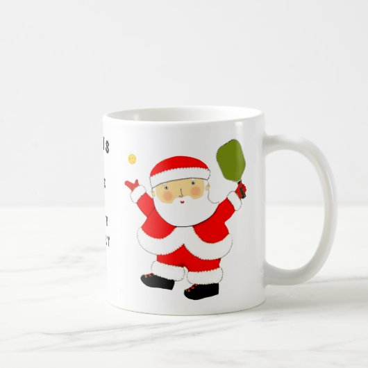 クリスマスピックルボール コーヒーマグカップ (右)