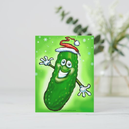 クリスマスピックル シーズンポストカード (スタンド正面)