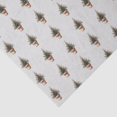 クリスマスピネコーンツリー素朴な休日カスタム 薄葉紙 (詳細)