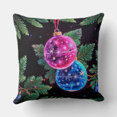 クリスマスピロークッション（編集） クッション (裏面)