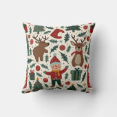 クリスマスピロークッション(編集) クッション (裏面)