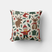 クリスマスピロークッション(編集) クッション (正面)