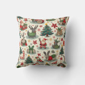 クリスマスピロークッション（編集） クッション (裏面)