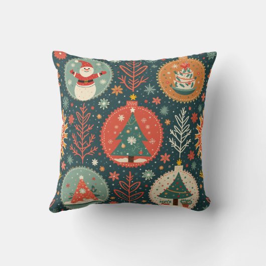 クリスマスピローチュシオン クッション (裏面)