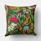 クリスマスピローバージョン2 クッション (裏面)