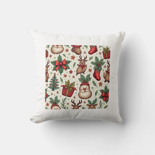 クリスマスピロー クッション (正面)