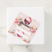 クリスマスピンクの水色 フェイバータグ (インサイチュ)