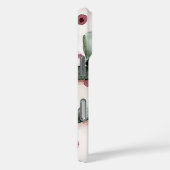 クリスマスピンクドットグリーンリボン&ボウ Case-Mate iPhoneケース (裏面 / 右)