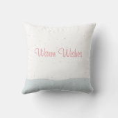 クリスマスピンクフラミンゴ クッション (裏面)