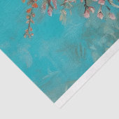 クリスマスピンクフランスのプードルポートレートデコページ 薄葉紙 (詳細)